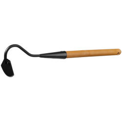 Мотыжка радиусная "PROLine", с тулейкой, с деревянной ручкой, GRINDA 421520, 65х115х580мм / 421520